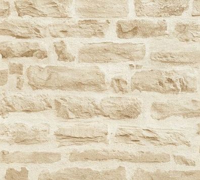 A.S. Création Best of Wood`n Stone 2nd Edition 355802 Vlies Beige Creme