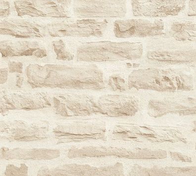 A.S. Création Best of Wood`n Stone 2nd Edition 355803 Vlies Beige Creme