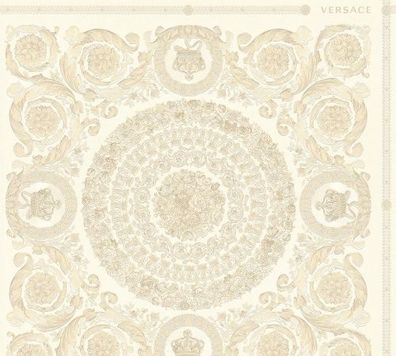 A.S. Création Versace 4 370551 Vlies Metallic Beige Creme