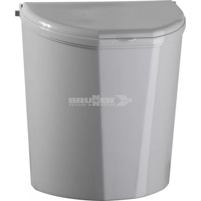 Brunner Pillar Xl Grau 10 L M?lleimer Abfalleimer
