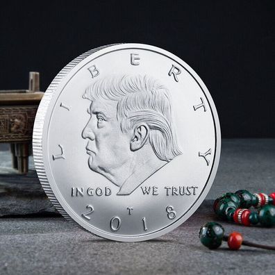 Schöner Amerika Medaille D. Trump 2018 (CM0509)