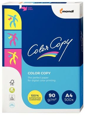 Color Copy Kopierpapier, DIN A4, 90g/ qm, weiß, Weißegrad: 161 CIE