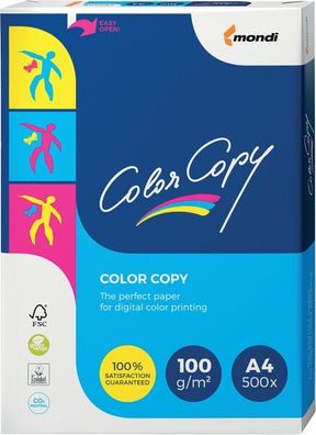 Color Copy Kopierpapier, DIN A4, 100g/ qm, weiß, Weißegrad: 161 CIE