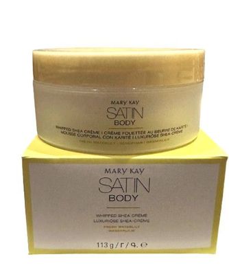Mary Kay Satin Body Luxuriöse Shea Crème Fresh Waterlily 113 g, NEU & OVP