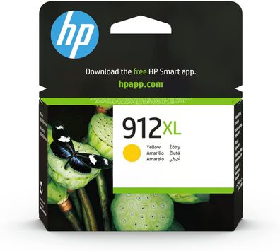 HP 912XL (3YL83AE) Gelb Original Druckerpatrone mit hoher Reichweite für HP Office...