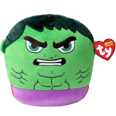 Ty 39252 Squishy Beanie Marvel Hulk Plüsch Kissen 20 cm Pillow Cushion Avengers