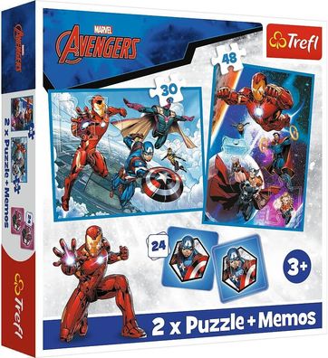 Trefl 93333 Avengers Puzzle, Bunt 5900511933338 Neu