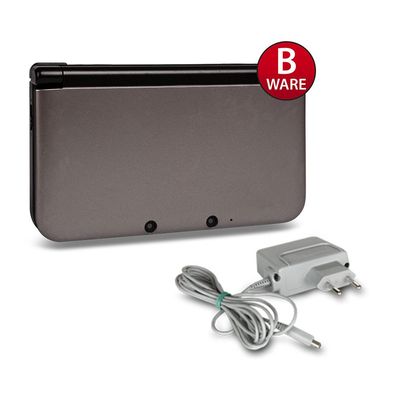 Nintendo 3DS XL Konsole in Silber / Schwarz mit Ladekabel #14B - Amazon kostenlos