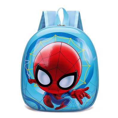 Kinder Spider Man Marvel 3D-Eierschale Rucksack Mädchen Schultasche 25x7x29cm
