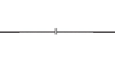 Super-Cut-Laubsägeblatt für Eisen, fein verzahnt, (No. 3: 41 Zähne auf 25 mm), 12 ...