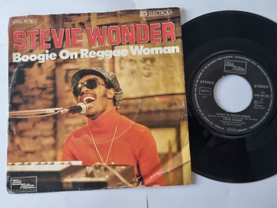 Stevie Wonder - Boogie on reggae woman 7'' Vinyl Germany