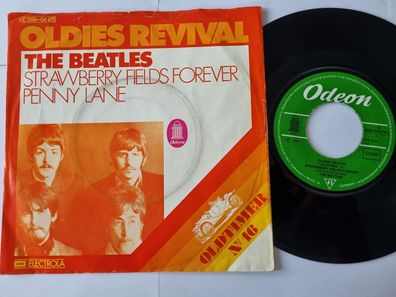 The Beatles - Strawberry fields forever 7'' Vinyl Germany Oldtimer No. 16