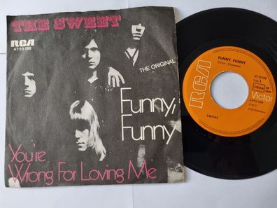 The Sweet - Funny funny 7'' Vinyl Germany