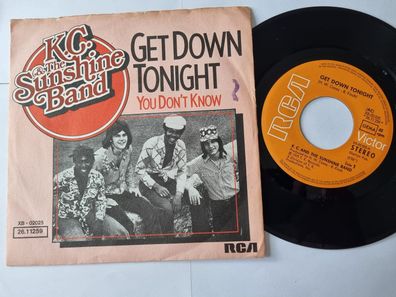 K.C. and the Sunshine Band - Get down tonight 7'' Vinyl Germany