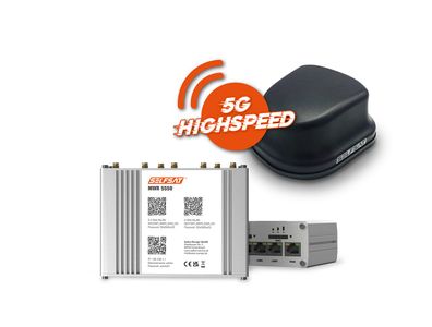 Selfsat MWR 5550 ( 4G / LTE / 5G & WLAN Internet Router bis 3,3 Gbps