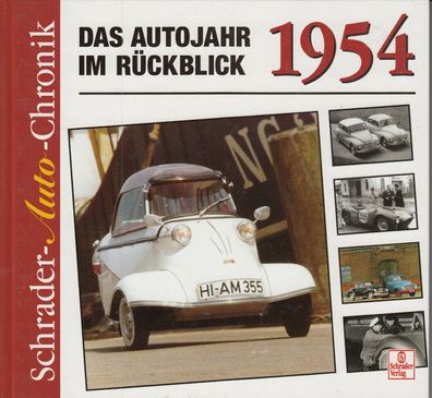 1954 - Das Autojahr im Rückblick Schrader Auto Chronik, Buch, Bildband