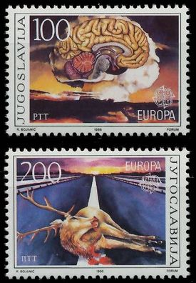 Jugoslawien 1986 Nr 2156-2157 postfrisch S1F5B72