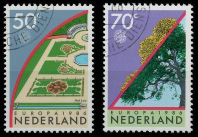 Niederlande 1986 Nr 1292-1293 gestempelt X5C617E