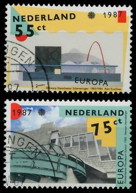 Niederlande 1987 Nr 1318-1319 gestempelt X5C6662