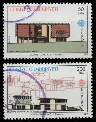 TÜRKEI 1987 Nr 2777-2778 gestempelt X5C9EBE