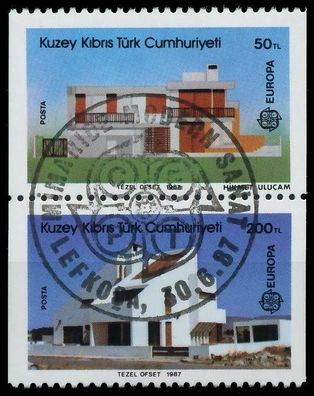 Türkisch-zypern 1987 Nr 205C-206C zentrisch gestempelt SENKR X5C9ECA