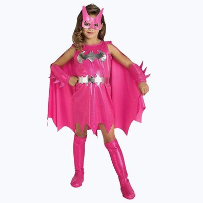 Damen Kinder Superhero Batwoman Cosplay Kostüm Anzüge Zubehör Kleid Party Cos