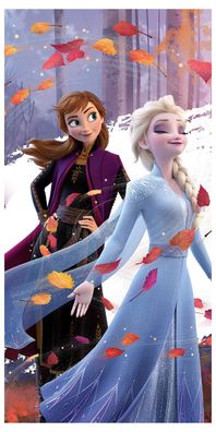 Disney Frozen 2 Leaves Handtuch Anna Elsa Wind Magie Blätter Wald Arendale Eiskö