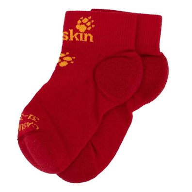 Jack Wolfskin Kids Casual Organic Mid Cut Socken Kurzschaft Sneaker 1904421-2210