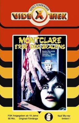 Montclare - Erbe des Grauens (LE] große Hartbox Cover A (Blu-Ray] Neuware
