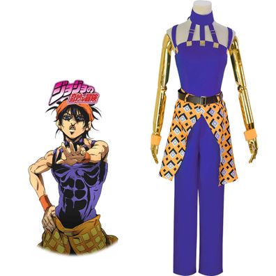 JoJo's Bizarre Adventure Narancia Ghirga Cosplay Kostüm Persönlichkeit Outfit