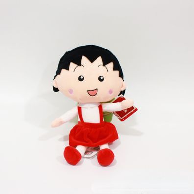 Anime Momoko Sakura Plüsch Puppe Chibi Maruko-chan Stofftier Cartoon Spielzeug