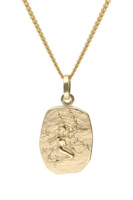 trendor Schmuck Jungfrau Sternzeichen Gold 585 mit vergoldeter Silberkette 15436-09