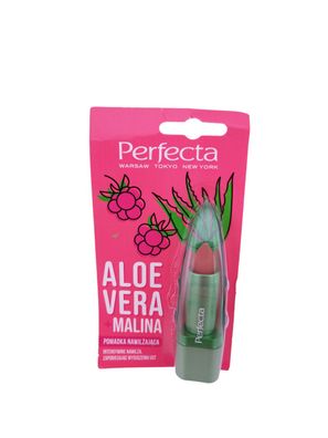 Perfecta Lippenstift Feuchtigkeitsspendend Aloe Vera + Himbeere (Gr. 5g)