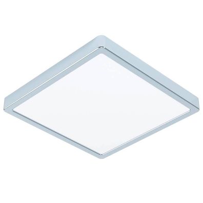 EGLO FUEVA 5 LED Aufbauleuchte chrom 2500lm 4000K IP44 28,5x28,5x3cm