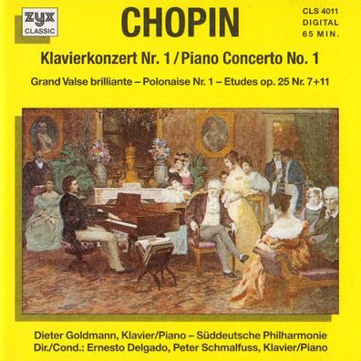 CD: Chopin: Klavierkonzert Nr.1 (1998) ZYX Classic - CLS 4011