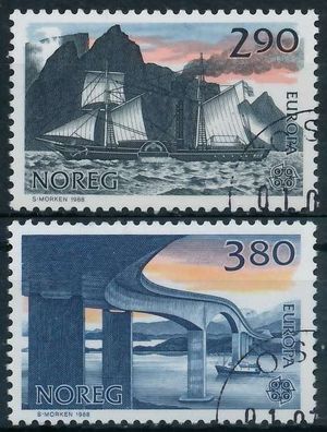 Norwegen 1988 Nr 996-997 gestempelt X5CA25A