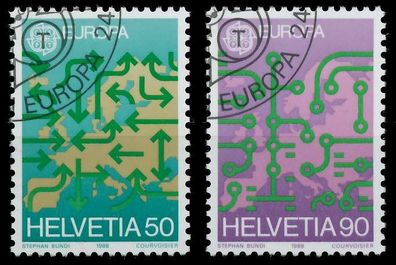 Schweiz 1988 Nr 1370-1371 gestempelt X5CA2D2