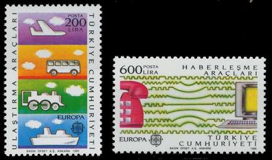 TÜRKEI 1988 Nr 2808-2809 postfrisch X5CA332