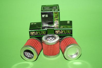 3x Ölfilter HF181 Aprilia Habana Mojito Custom 125 Cagiva Cucciolo Nuvola 125