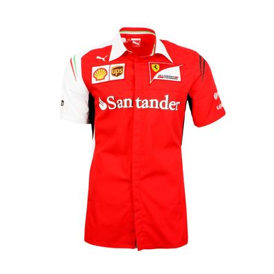 Puma SF Scuderia Ferrari Herren kurzarm Hemd Team Shirt 761461