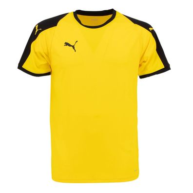 Puma Liga Fußball Jersey Trikot Herren Sportshirt Trainingsshirt Gelb 703417 07