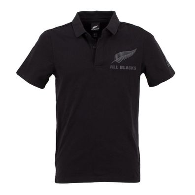 Adidas All Blacks New Zealand Rugby Supporters Polo Shirt Herren schwarz FS0705