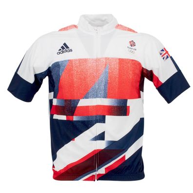 Adidas Team Olympia Tokyo 2020 Great Britain GB Cycling Rad Trikot Herren FS0109