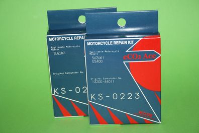 2x Keyster KS-0223 Reparatursatz Vergaser Suzuki GS400 Bj. 1977 JS1GN75A