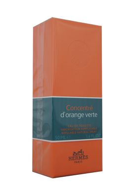 Hermes D`Orange verte Concentre Eau de Toilette edt 50ml.