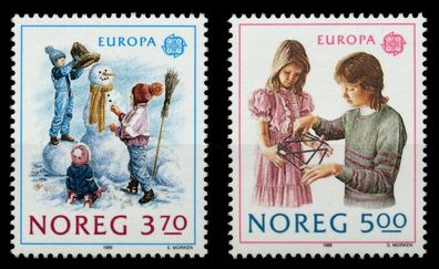 Norwegen 1989 Nr 1019-1020 postfrisch S034B3A