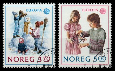 Norwegen 1989 Nr 1019-1020 gestempelt X915DF6