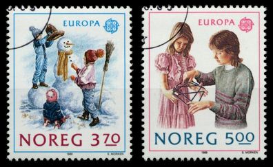 Norwegen 1989 Nr 1019-1020 gestempelt X915E7E