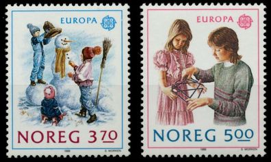 Norwegen 1989 Nr 1019-1020 postfrisch X91A026
