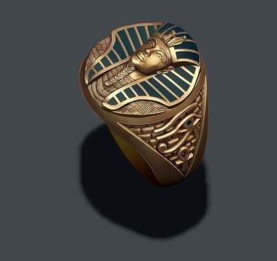 Ägyptischer Pharao Herren Ring (CM654)